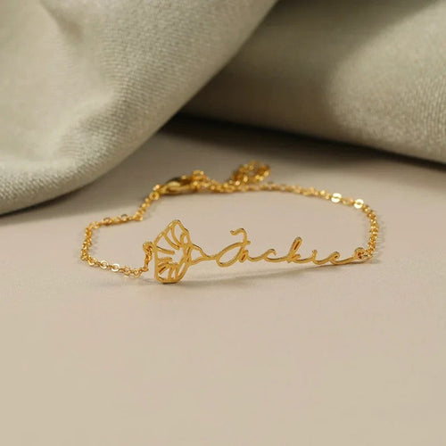 Luna Twelve Flower Language Bracelet