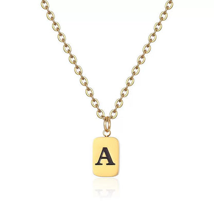 Layla Letter Initial Necklace