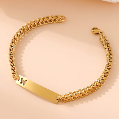 Harmony Golden Sun and Moon DIY Engraved Bracelet