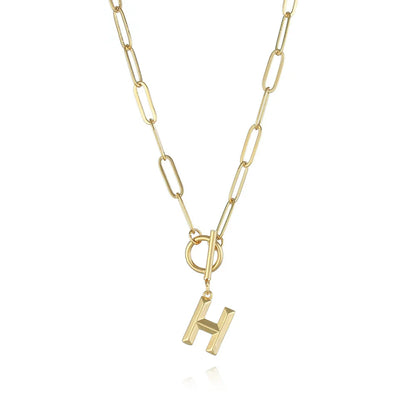 Riley Letter Initial Necklace