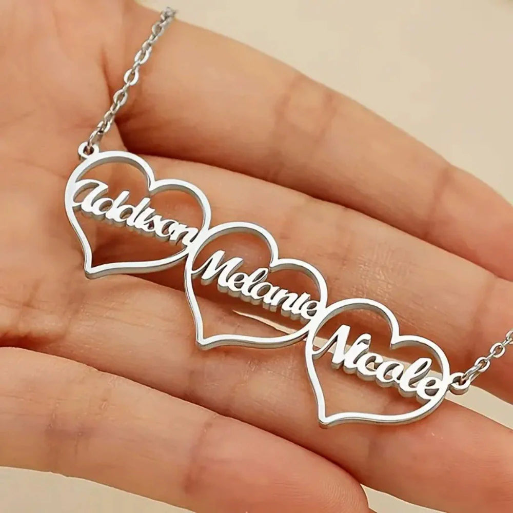 Claire Connect Heart Necklace