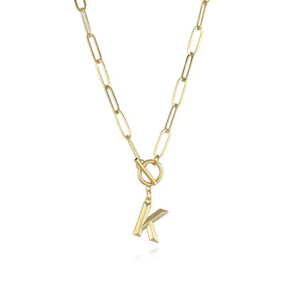 Riley Letter Initial Necklace