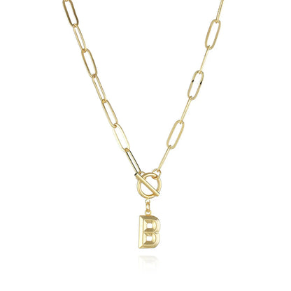 Riley Letter Initial Necklace