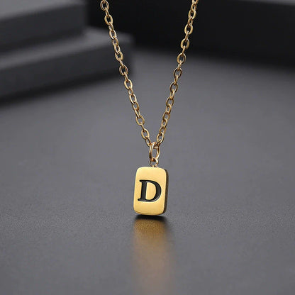 Layla Letter Initial Necklace