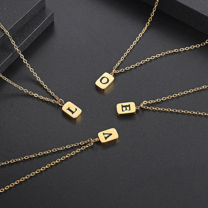 Layla Letter Initial Necklace
