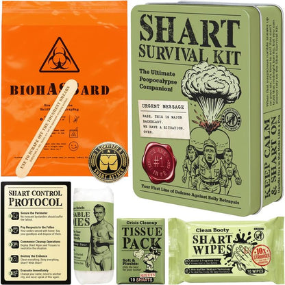 🔥Last Day 49% OFF - 🤣✨Military-Grade Shart Survival Kit for When Your Butt Commits Treason
