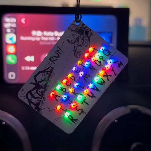Card Light Pendant – Carry the Upside Down With You!