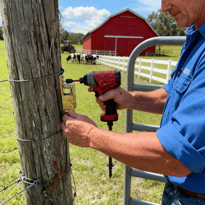 Instant Locking Gate Latch – Prevents Cattle, Sheep & Horses From Escaping