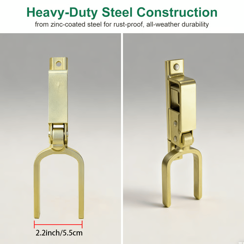 Instant Locking Gate Latch – Prevents Cattle, Sheep & Horses From Escaping