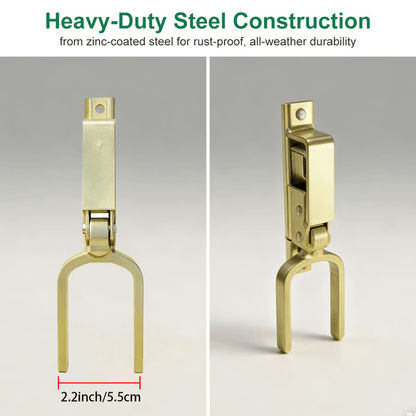 Instant Locking Gate Latch – Prevents Cattle, Sheep & Horses From Escaping