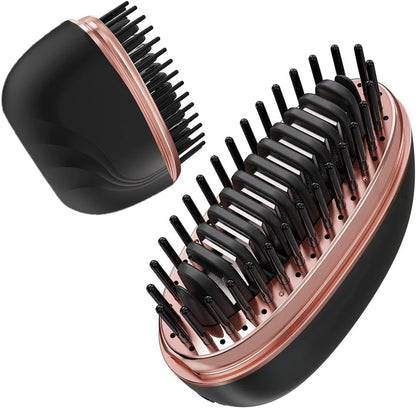 ✨ Mini Cordless Hair Straightener Comb for Bangs – Perfect for Travel & On-the-Go Styling!