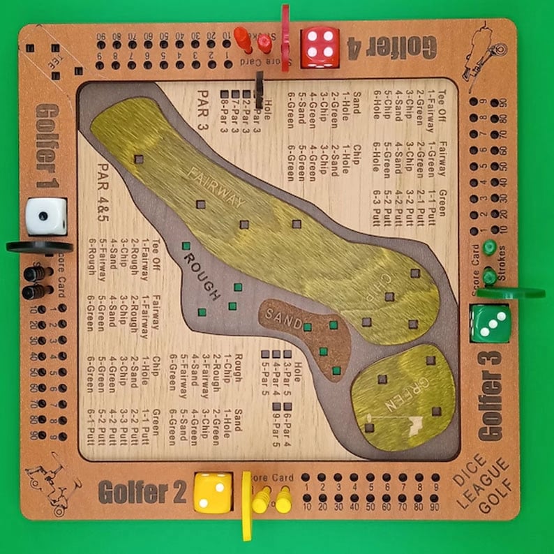 Last Day 49% OFF🏌️⛳Tabletop Dice Golf Game
