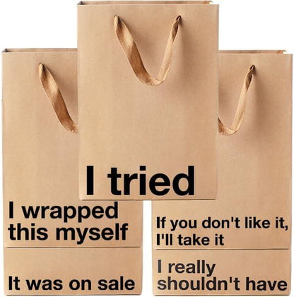 🔥Last Day: Buy 5 Get 5 Free😂MilkToast Snarky Gift Bag🎁Funny Gift Bags(✨5 pcs/Set)