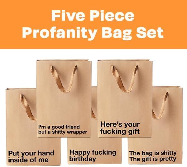 🔥Last Day: Buy 5 Get 5 Free😂MilkToast Snarky Gift Bag🎁Funny Gift Bags(✨5 pcs/Set)