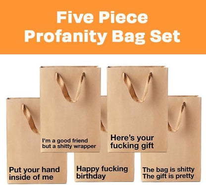 🔥Last Day: Buy 5 Get 5 Free😂MilkToast Snarky Gift Bag🎁Funny Gift Bags(✨5 pcs/Set)