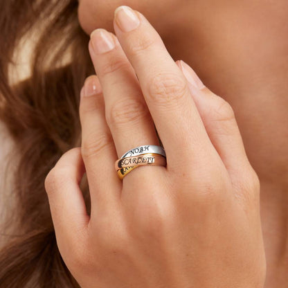 Zoe Russian Triple Ring
