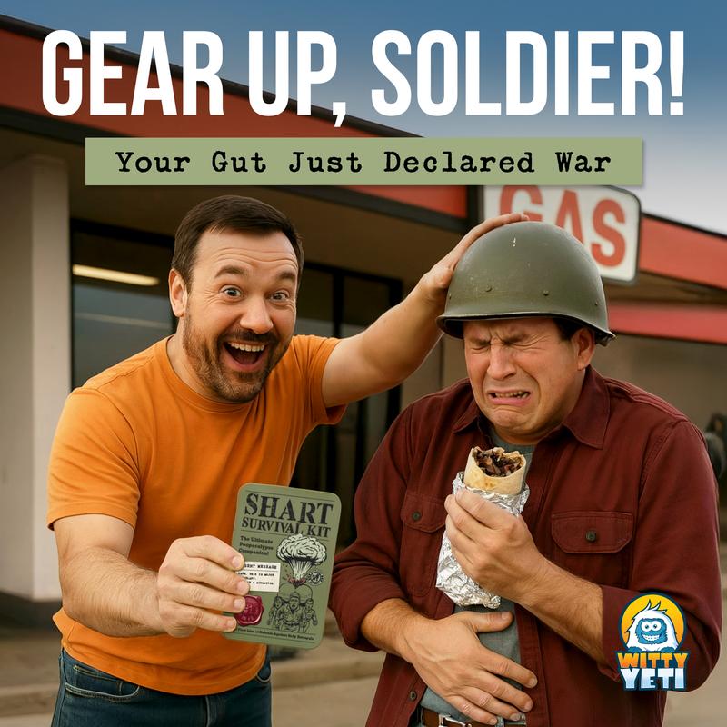 🔥Last Day 49% OFF - 🤣✨Military-Grade Shart Survival Kit for When Your Butt Commits Treason