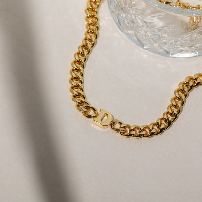 Luka Initials Cuban Chain