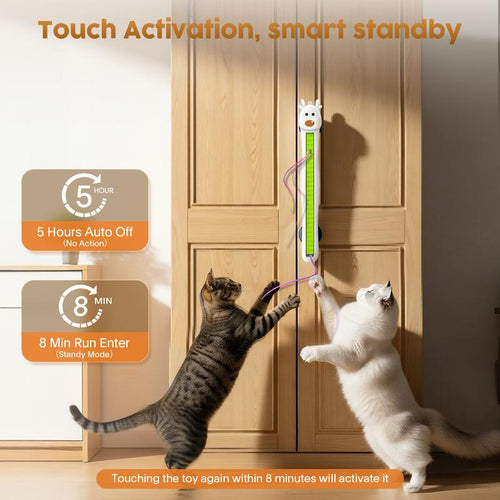 🐱✨Auto Motion Flying Rope Cat Toy —  From Lazy to Crazy
