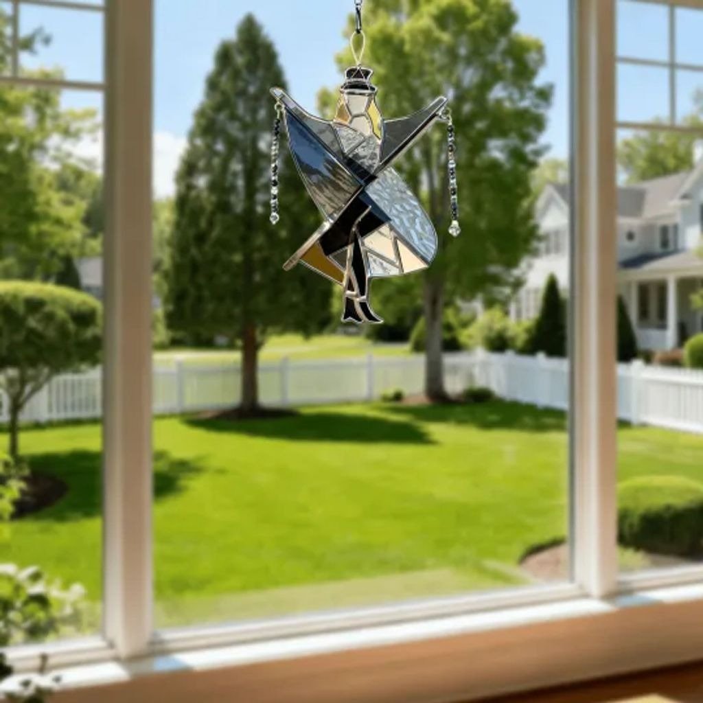 🔥LAST DAY 49% OFF -💃🤘 Handmade Stained Glass Spinner