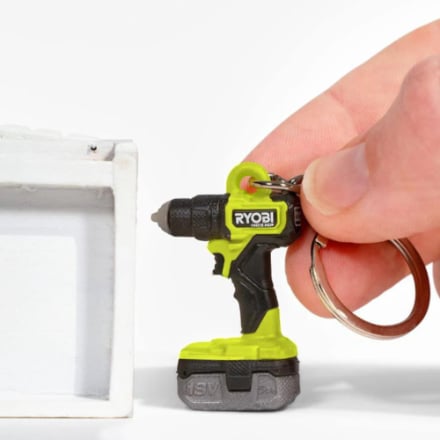 Mini's Keyring Keychain One+ Power Tools Handyman Gift
