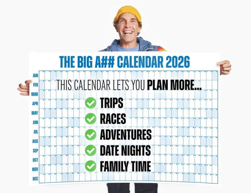 🔥Last Day 49% OFF 📅The Big A## Calendar 2026 - Design Your Amazing 2026!🏃