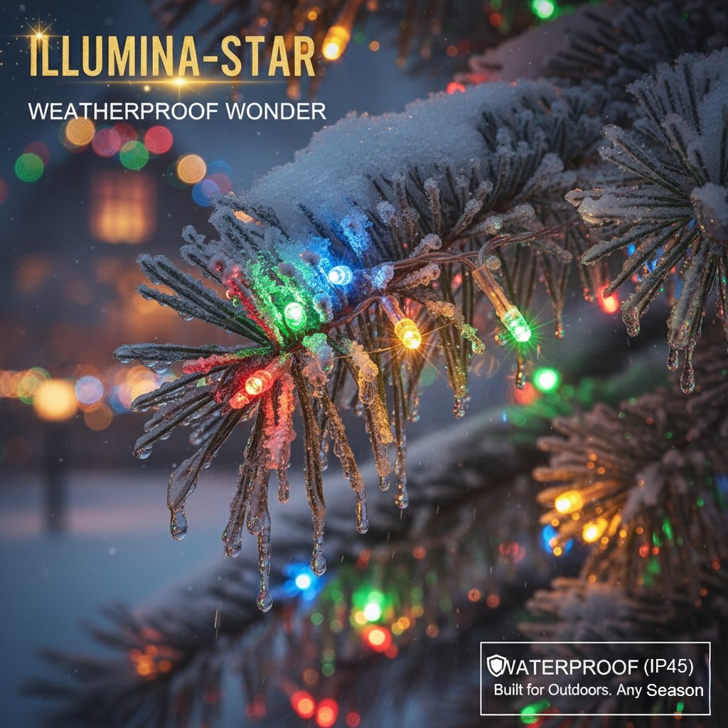 Starlight Cascade Tree Lights