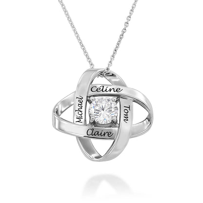 Emily Four-Leaf Clover Pendant Necklace