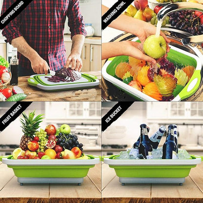 🔥🌡️Hot Sale 49% Off🍗🥗BBQ & Meal Prep Tub | Collapsible Prep Tub🍖🏕️