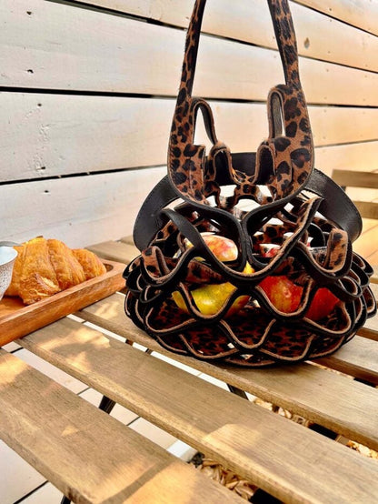 🔥LAST DAY 50% OFF -👜The Zest Bag - Handmade Leather Folding Tote Bag (🔥Same as in the video)