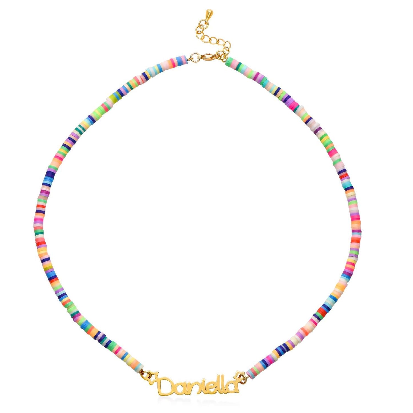 Lainey Rainbow Magic Name Necklace