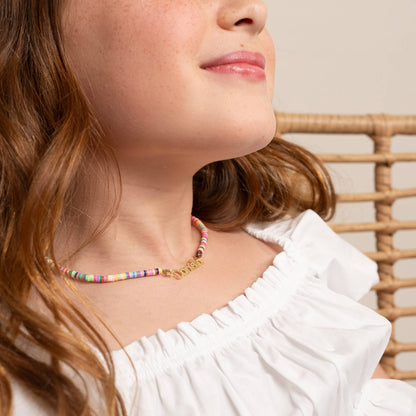 Lainey Rainbow Magic Name Necklace