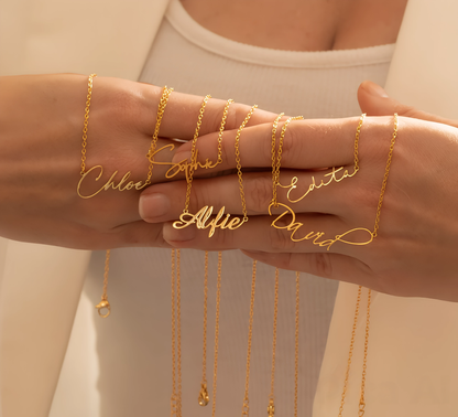 Hazel Multi-Name Pendant Necklace